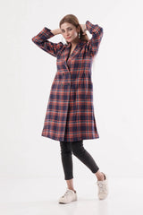 Women's Blazer (White Check)