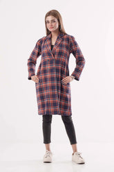 Women's Blazer (White Check)