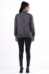 Women's Jacket (Grey Printed)