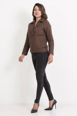 Women's Jacket (Brown)