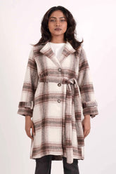 Women's Jacket (Brown Check)
