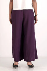 Women's Palazzo (Eggplant)