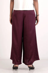 Women's Palazzo (Burgundy)