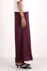 Women's Palazzo (Burgundy)