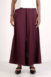 Women's Palazzo (Burgundy)