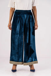 Women's Palazzo (Bluish Green)