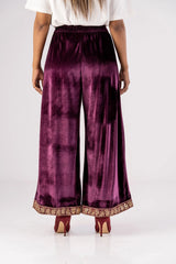 Women's Palazzo (Maroon)