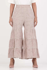 Women's Palazzo (Lt. Brown)