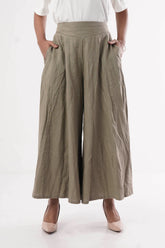 Women's Palazzo (Olive Green)