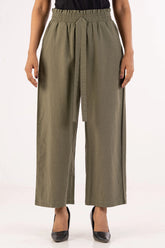 Women's Palazzo (Grey Olive)