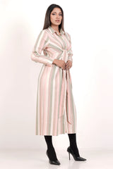 Women's Shirt (Stripe Print)