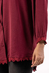 Women's Shirt (Maroon)