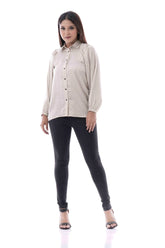 Women's Shirt (Off White Print)