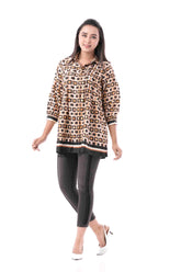 Women's Shirt (Black Printed)