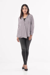 Women's Shirt (Black Printed)