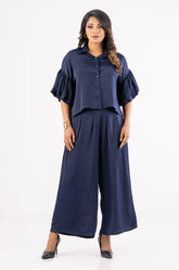 Women's Shirt (Set) (Navy)