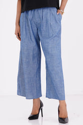 Women's Woven Pant (Blue)