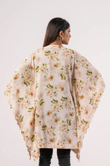 Women's Kaftan (Beige Print)