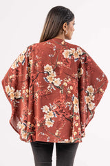 Women's Kaftan (Red Printed)