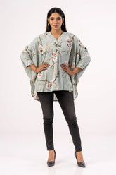 Women's Kaftan (Sky Printed)