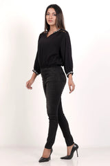 Women's Casual Tops (Black)