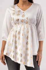 Women's Casual Tops (White)