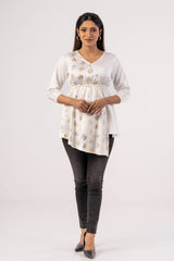 Women's Casual Tops (White)