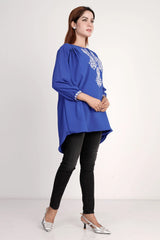 Women's Casual Tops (Persian Blue)