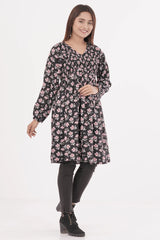 Women's Casual Tops (Black Printed)