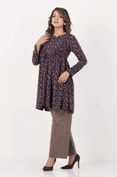 Women's Casual Tops (Purple Printed)