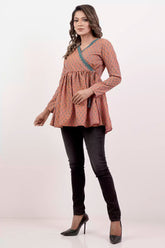 Women's Casual Tops (Orange)