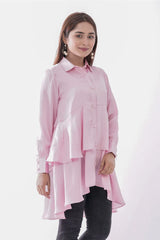 Women's Casual Tops (Lt. Pink)