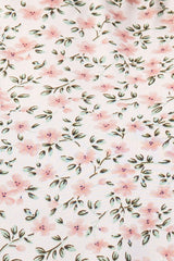 Women's Kaftan (White Printed)