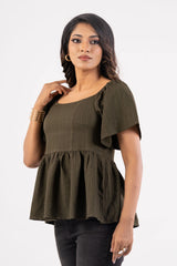 Women's Casual Tops (DK. Olive)