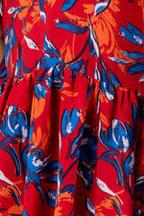 Women's Casual Tops (Red Printed)
