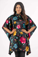 Women's Kaftan (Black Printed)