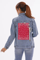 Women's Denim Jacket (Light Wash)