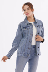 Women's Denim Jacket (Light Wash)