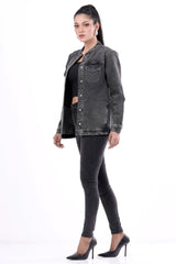 Women's Denim Jacket (Dark Wash)