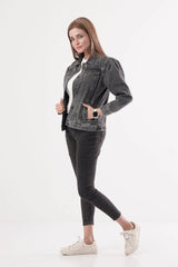 Women's Denim Jacket (Dark Wash)
