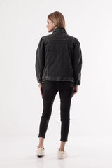 Women's Denim Jacket (Dark Wash)