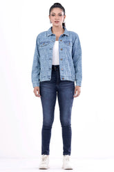 Women's Denim Jacket (Light Wash)