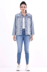 Women's Denim Jacket (Light Wash)