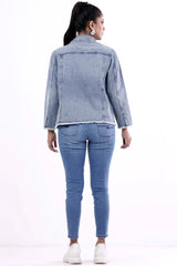 Women's Denim Jacket (Light Wash)
