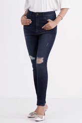 Women's Denim Pant (Dark Wash)
