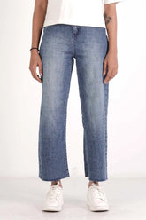 Women's Denim Pant (Medium Wash)