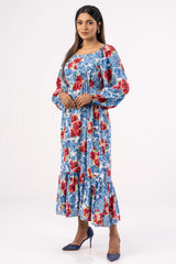 Women's Dress (Flower Print)