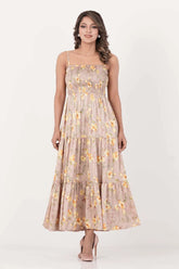 Women's Dress (Flower Printed)