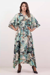 Women's Dress (Multi Printed)