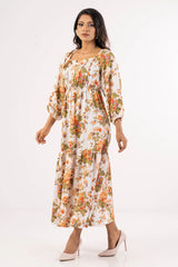 Women's Dress (Flower Printed)